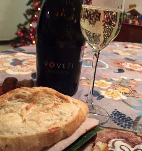 Voveti Prosecco con thanksgiving