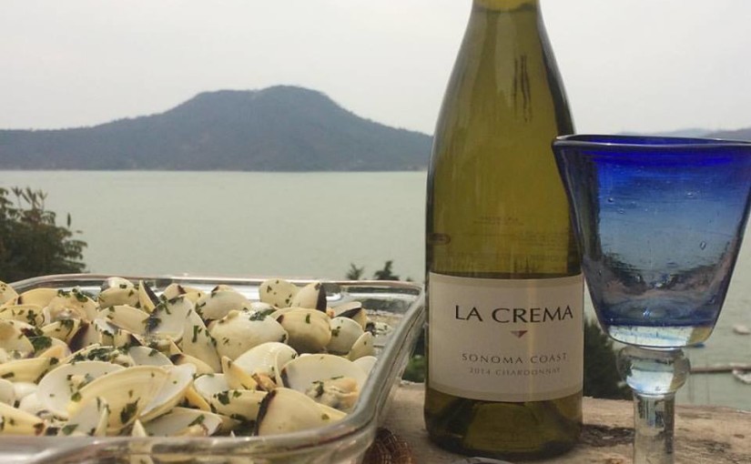 La Crema Chardonnay c pescado al vino blanco