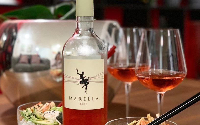 Marella Rosé con Bowl de Surimi